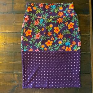 Womens lularoe pencil skirt
